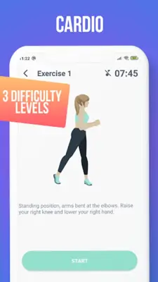 Cardio Workout android App screenshot 3